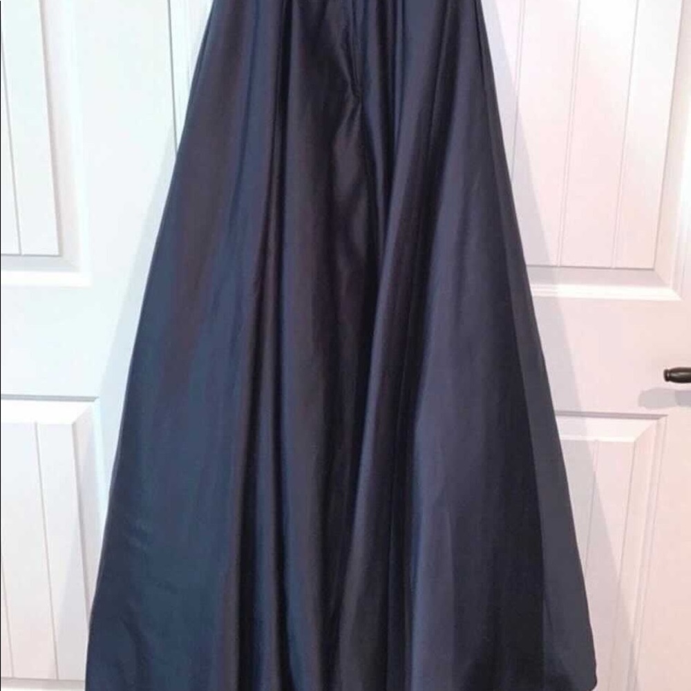 Dillard’s Navy Blue Prom Dress - Picture 6 of 6